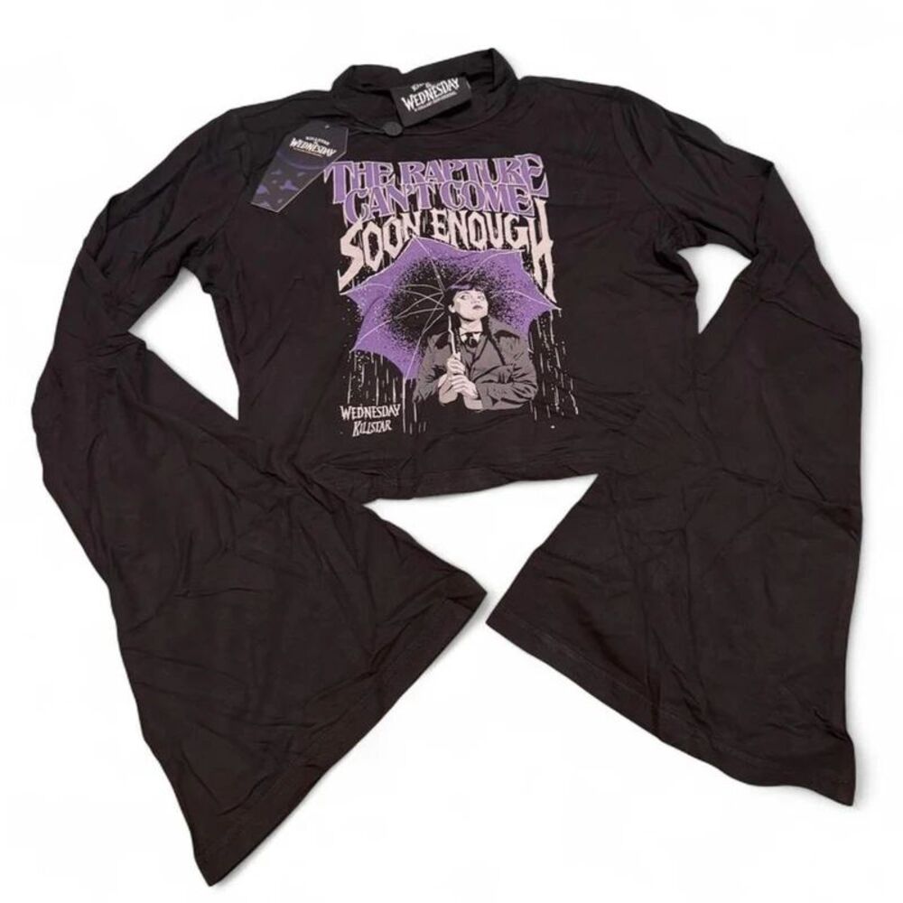 Killstar Wednesday Flare Top
